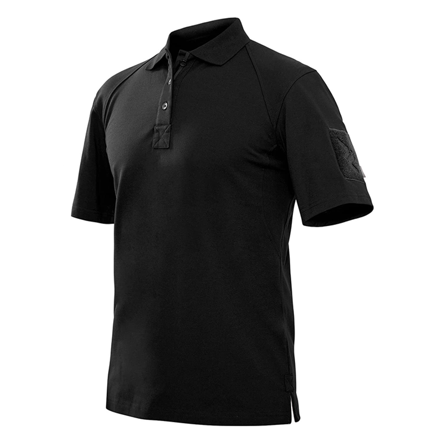 Men's Tactical Polo Shirt - Classic Fit Short Sleeve Performance Wear - Raven Supply Company