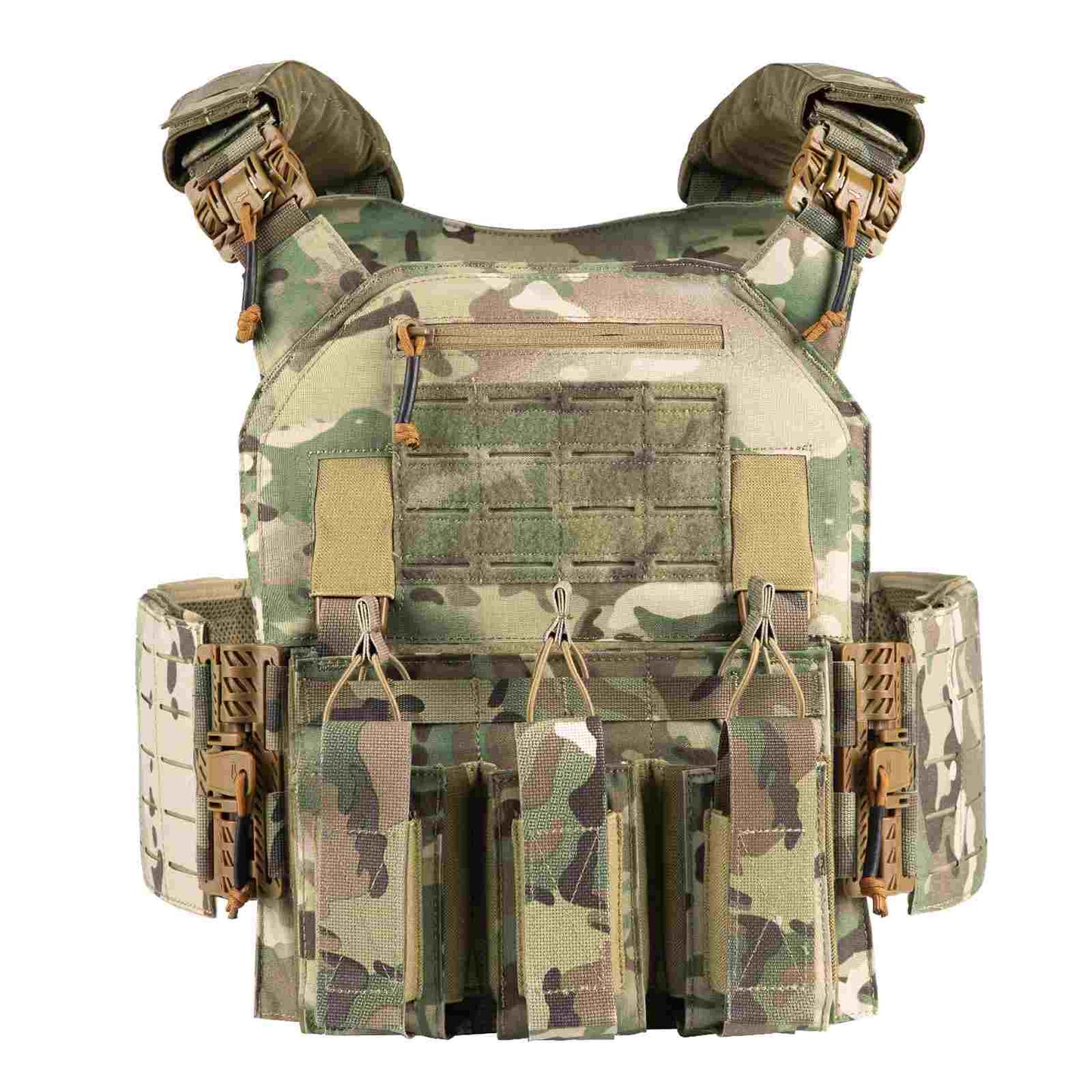 Votagoo Tactical Vest 601 Laser Cut Molle Adjustable Plate Carrier Military Gear - Raven Supply Company