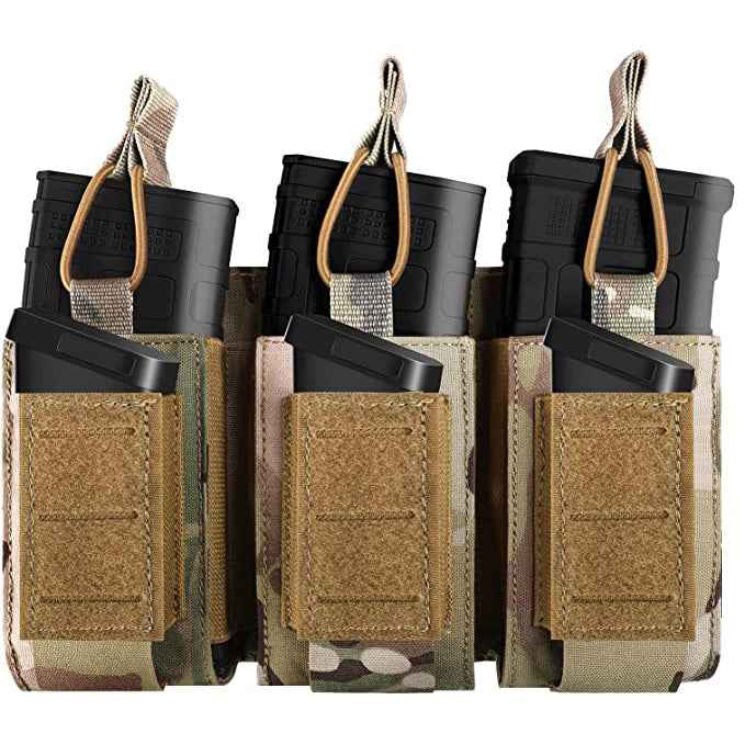 Molle Mag Pouch for 5.56mm & 9mm - Open-Top Magazine Holder - Raven Supply Company