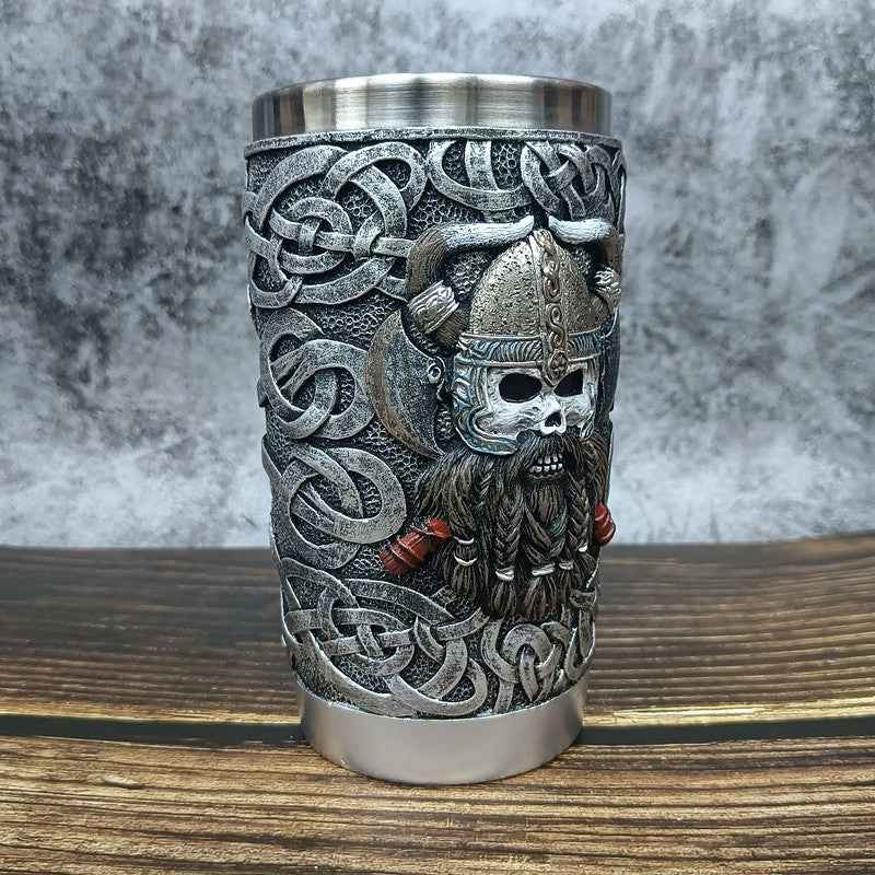 Viking Coffee Cup Berserker's Chalice - Unique Norse Drinkware - Raven Supply Company
