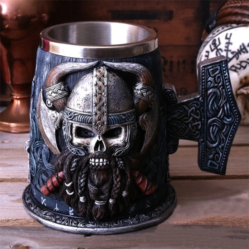 Viking Beer Mug - The Ultimate Drinking Experience for Modern Vikings - Raven Supply Company