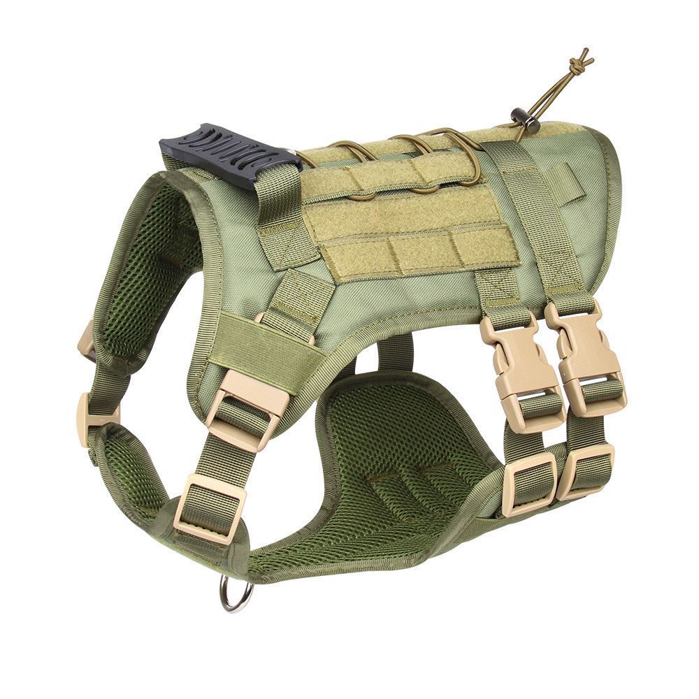 Pet Harness Dog Tactical Chest And Back – Tea - Raven Supply Company