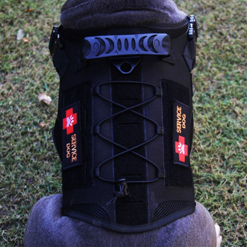 Tactical Dog Harness for Large Dogs - Durable, Adjustable, and Comfortable Design - Raven Supply Company