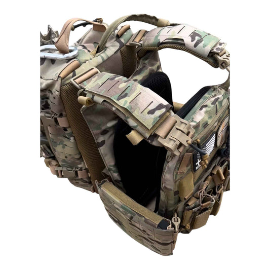 FULL KIT COMBO Crusader 2.0 V4 Armor COMBO PACKAGE LIGHTWEIGHT LEVEL IV (2) 10x12 Front/Back Plates, Plate Carrier Bag