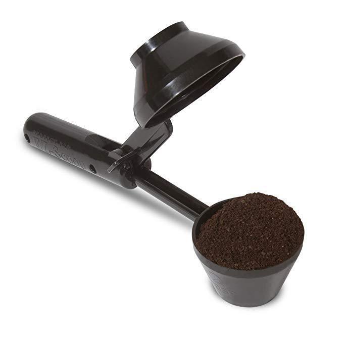 Coffee Ground Measuring Spoon with Built-in Funnel for Perfectly Pre-measured Coffee - Raven Supply Company