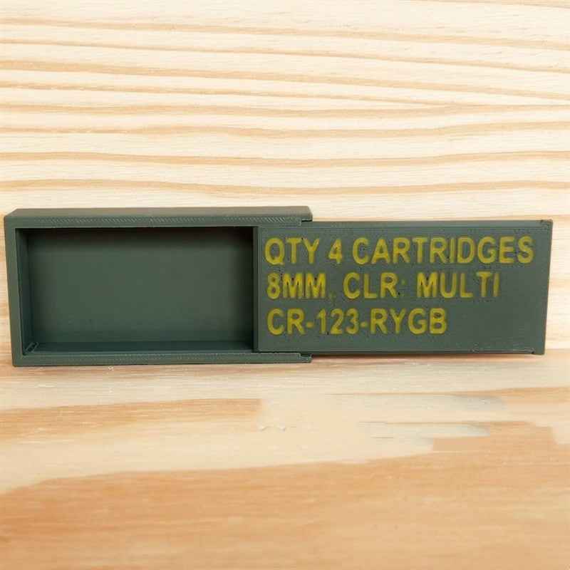 Tactical Christmas Crayon Box for Unique Creative Decor - Raven Supply Company