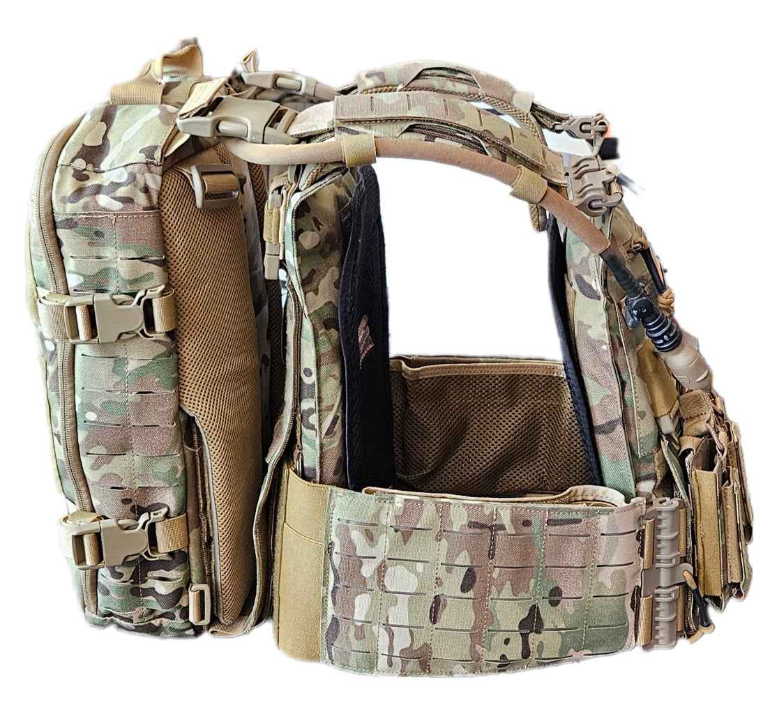 FULL KIT COMBO Crusader 2.0 V4 Armor COMBO PACKAGE LIGHTWEIGHT LEVEL IV (2) 10x12 Front/Back Plates, Plate Carrier Bag