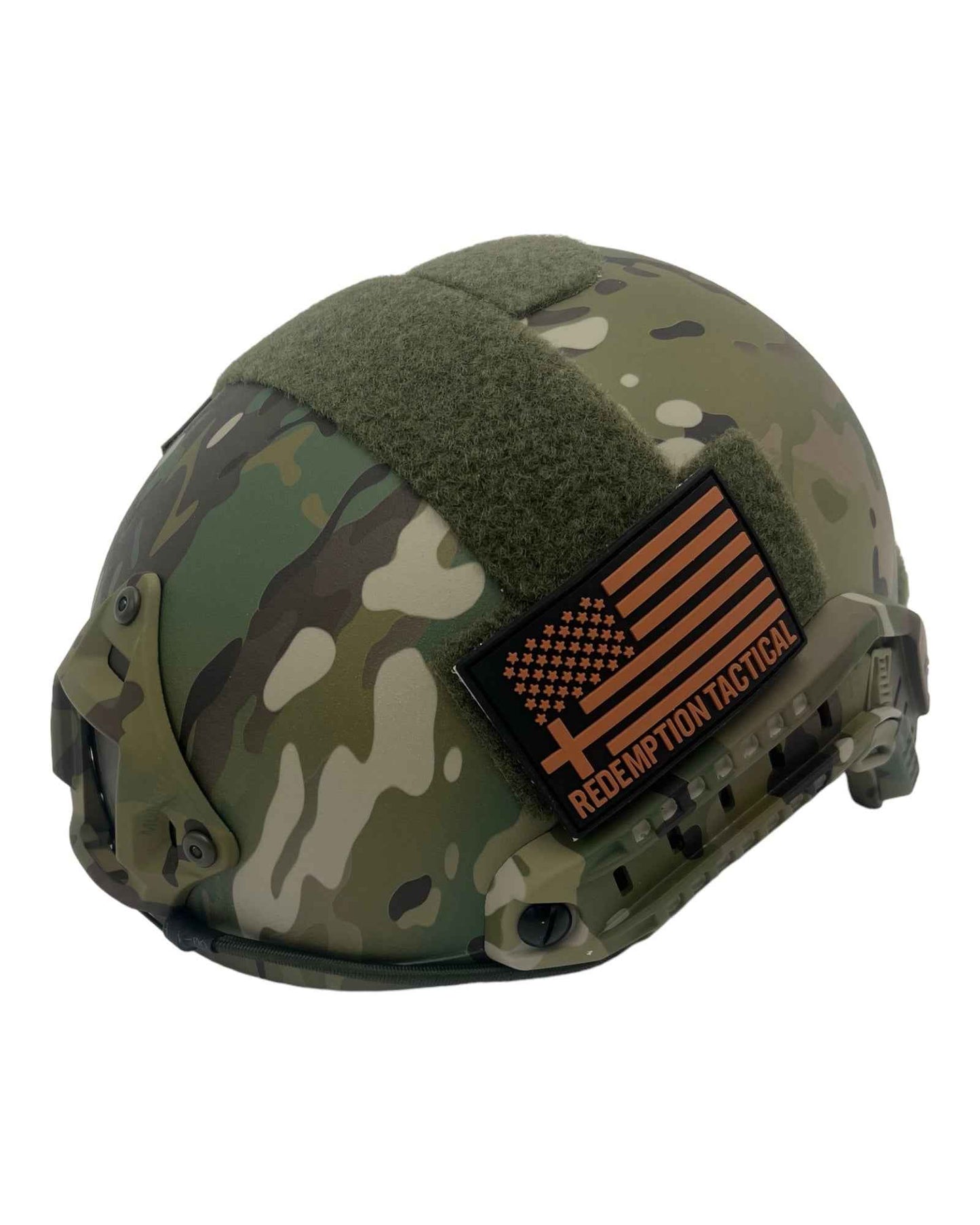 Ballistic Helmet RT2 High Cut Helmet: Tested to LEVEL IIIA (Included Arc Rails, Padding, Straps)