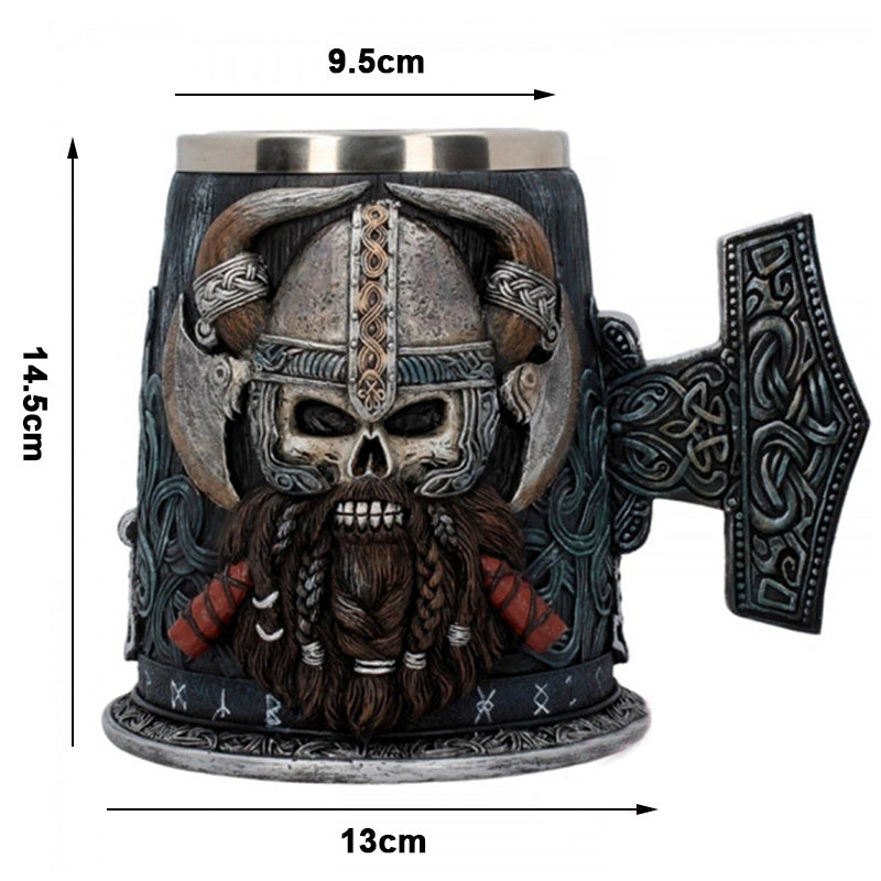 Viking Beer Mug - The Ultimate Drinking Experience for Modern Vikings - Raven Supply Company