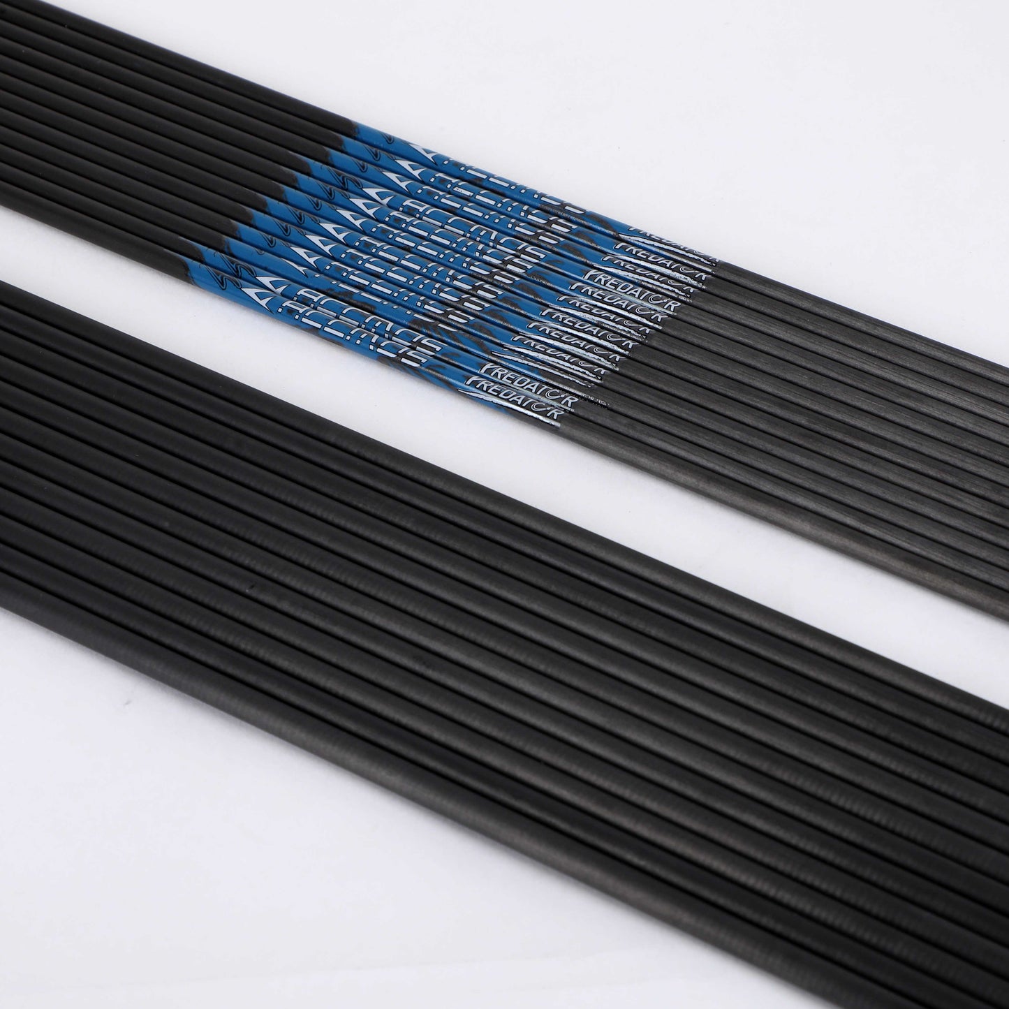 Pure carbon arrow shaft