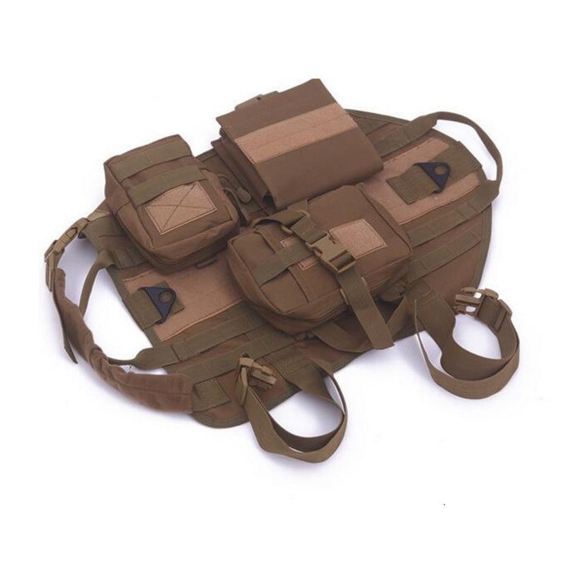 Tactical dog clothing dog vest large patrol dog vest - Raven Supply Company