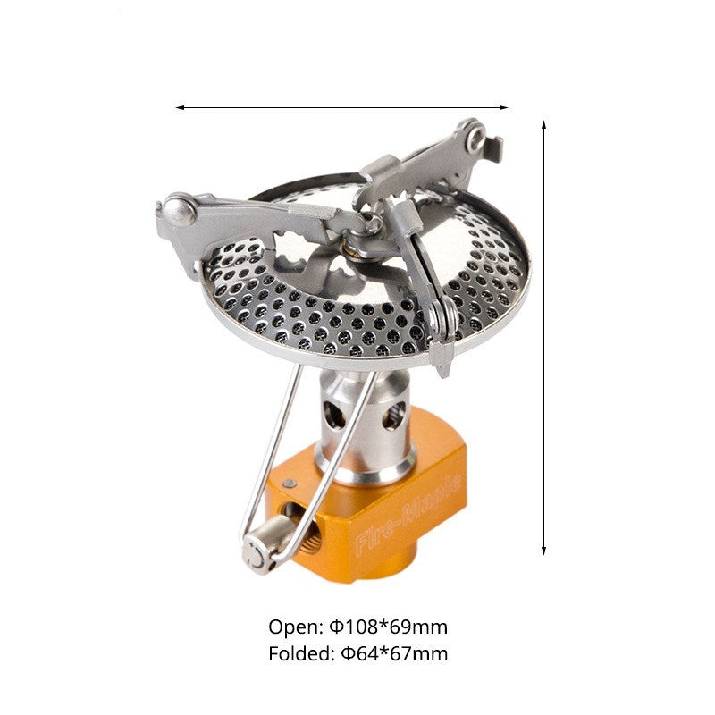 Lightweight Ultra-Light Camping Burner for Outdoor Survival Equipment and Portable Camping - Raven Supply Company