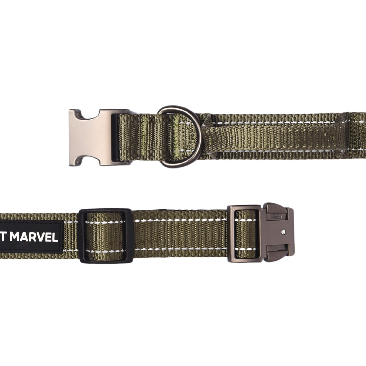 PET MARVELHigh Performance Tactical Dog Collar 1.25 In Wide With Handle - Raven Supply Company