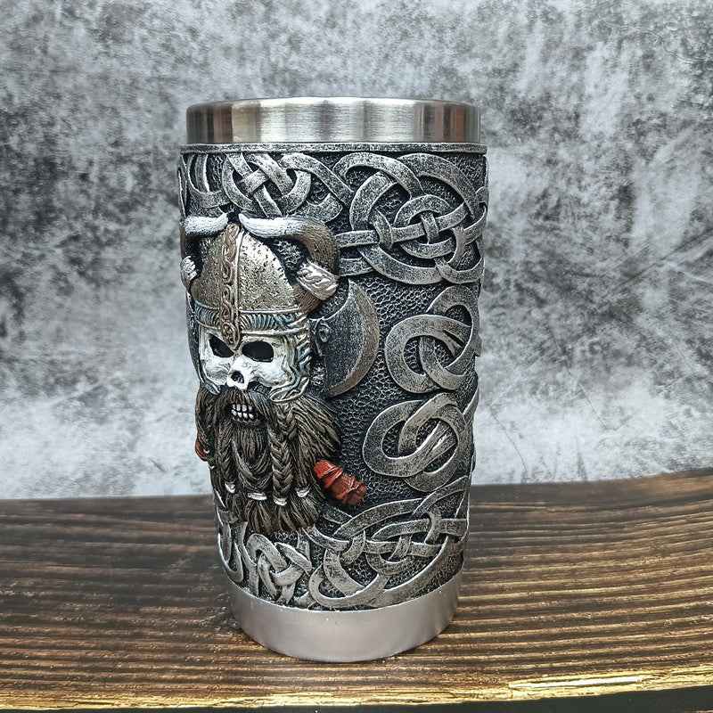 Viking Coffee Cup Berserker's Chalice - Unique Norse Drinkware - Raven Supply Company