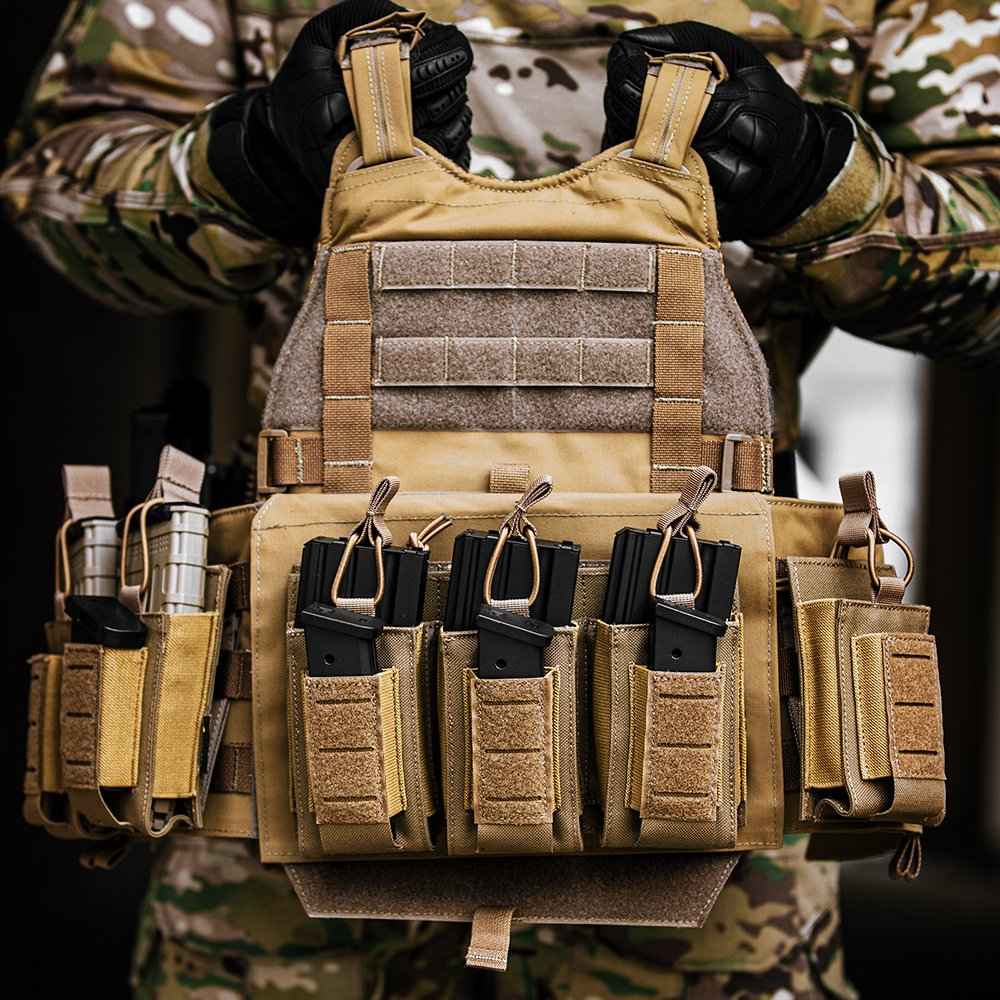 Molle Mag Pouch for 5.56mm & 9mm - Open-Top Magazine Holder - Raven Supply Company