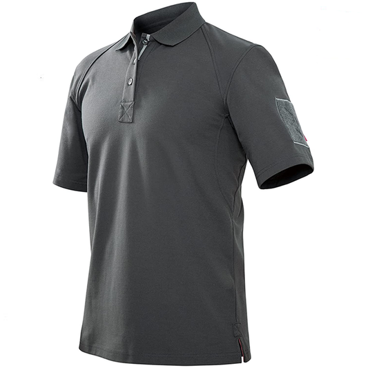 Men's Tactical Polo Shirt - Classic Fit Short Sleeve Performance Wear - Raven Supply Company