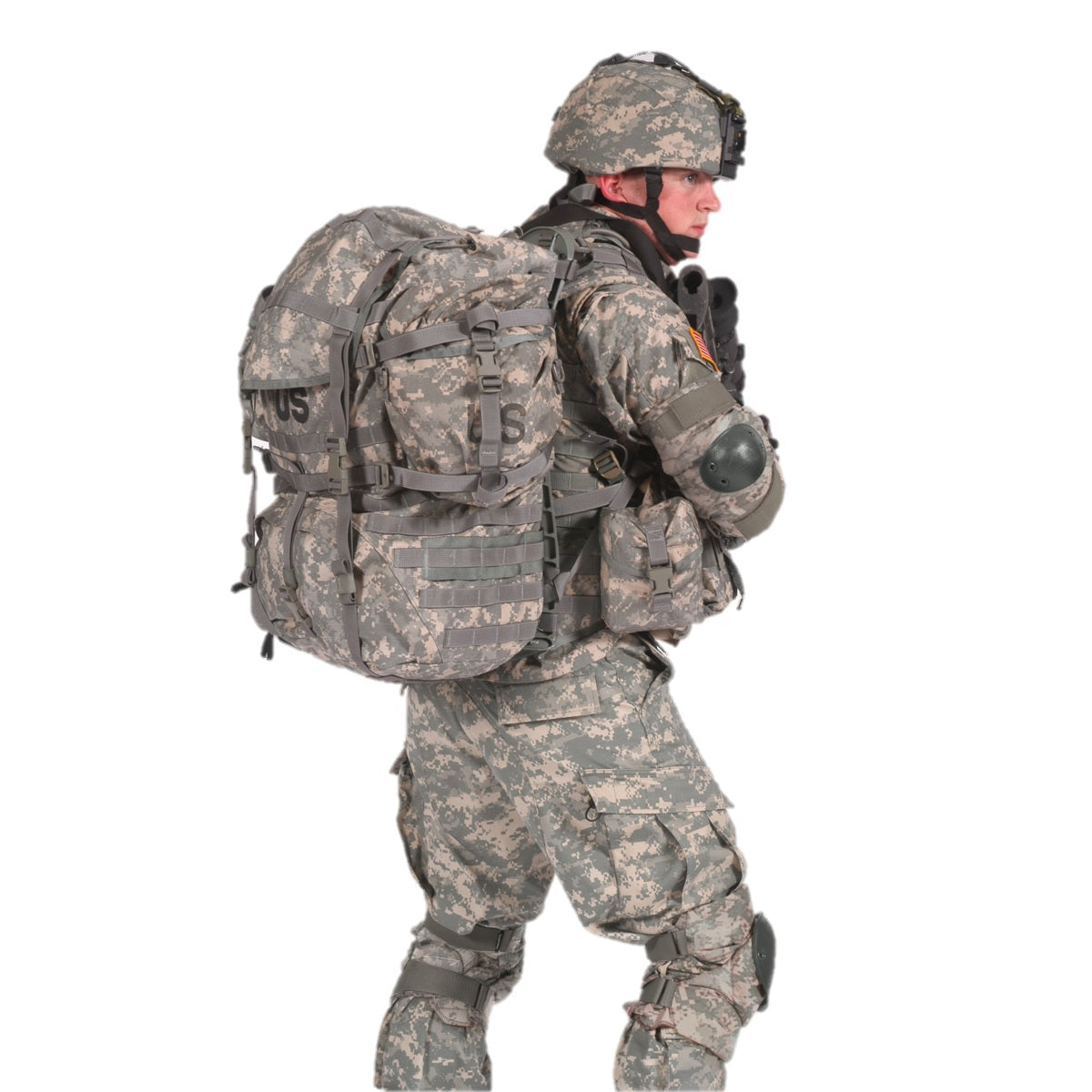 Large ACU MOLLE II Rucksack with Sustainment Pouches