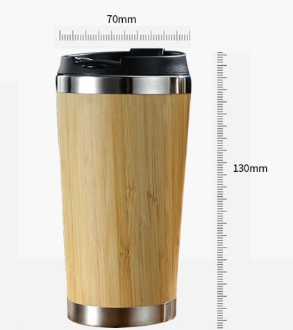 Bamboo Coffee Cup - Eco-Friendly Reusable Travel Mug for Sustainable Living - Raven Supply Company