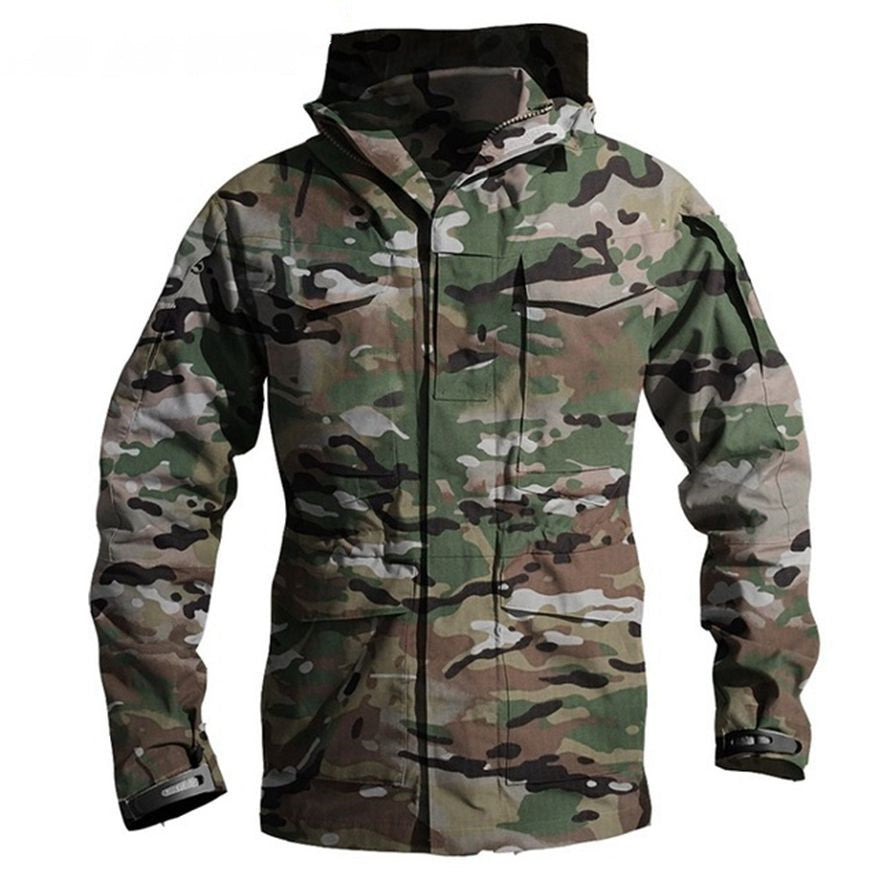 Men's Tactical Windbreaker Jacket for Outdoor Adventures - Raven Supply Company