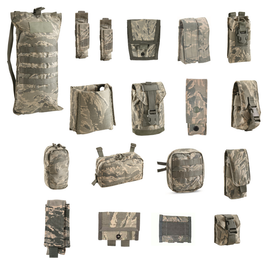 GI MOLLE II USAF 17-Piece Pouch Kit— ABU