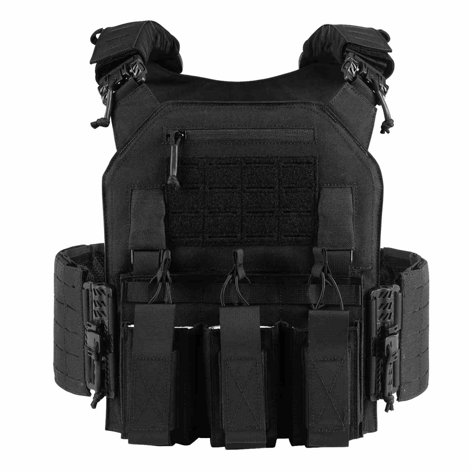 Votagoo Tactical Vest 601 Laser Cut Molle Adjustable Plate Carrier Military Gear - Raven Supply Company
