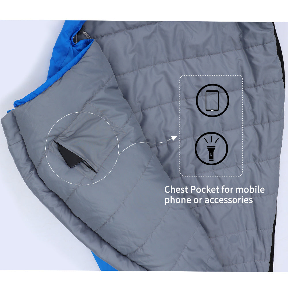 Kamperbox Camping Sleeping Bag Outdoor Camping 3 Season Sleeping Bag Camping - Raven Supply Company