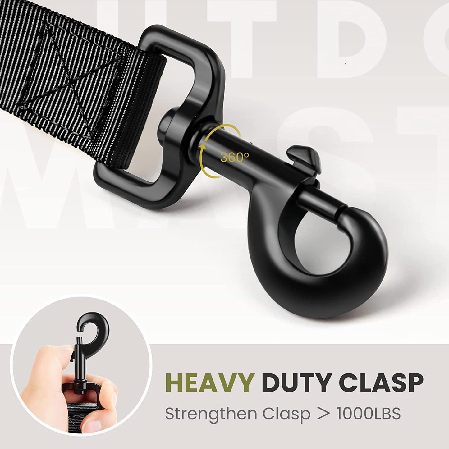 Tactical Dog Leash, Adjustable Military Tactical Collar For Medium And Large Pets, Walking Training, Tactical Dog Leash - Raven Supply Company