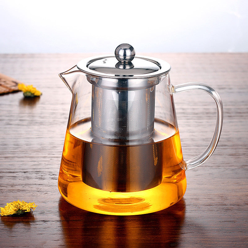 Clear Infuser Tea Pot for Perfectly Brewed Teas - Raven Supply Company