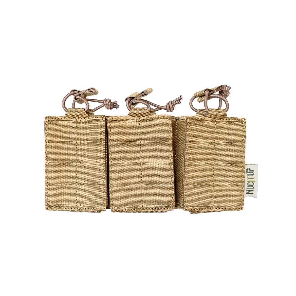 MUCTAC MOLLE Triple Rifle Mag Pouch – Built for Battle, Ready for Action
