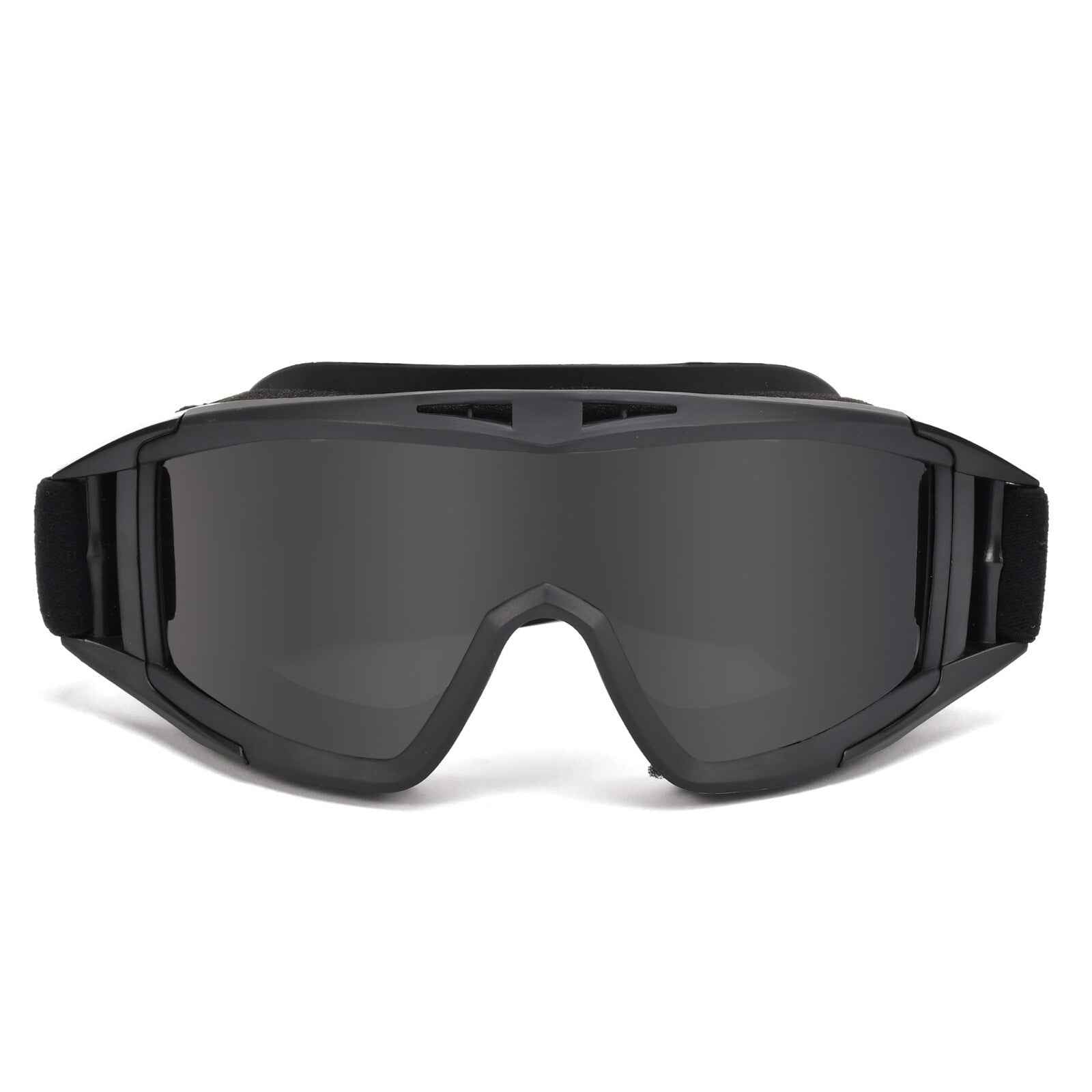 3.2MM Tactical Goggles Anti-Fog Ballistic Glasses 3 Lens Kit – Black Tan OD