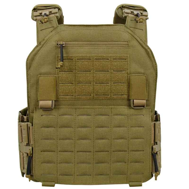 MUCITUP MUCTAC Tactical Plate Carrier Vest 1000D MOLLE Quick Release Multicam
