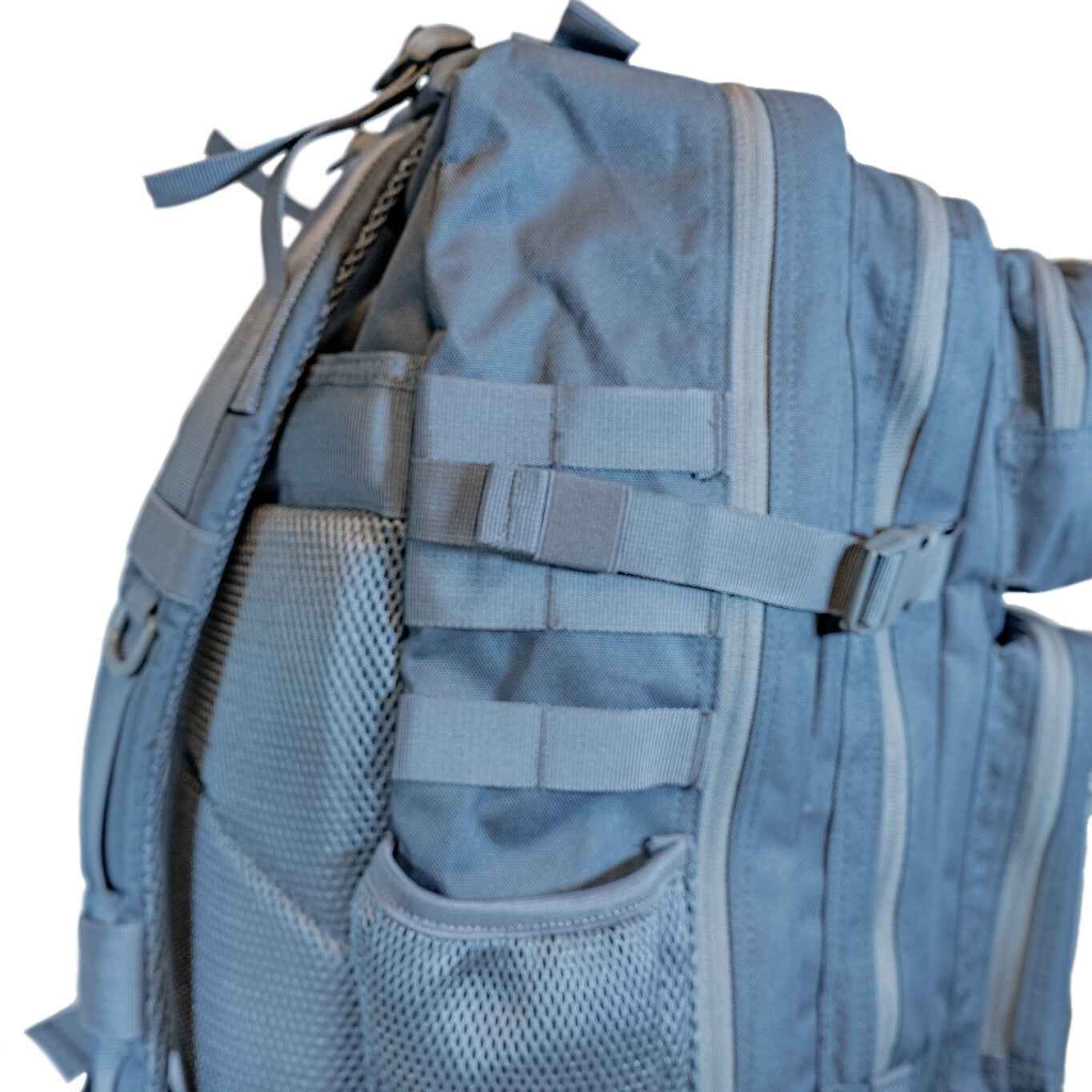 MUCITUP Rhino MUCPAC Tactical Backpack 500D Nylon MOLLE EDC - Grey, Black, & MCBK