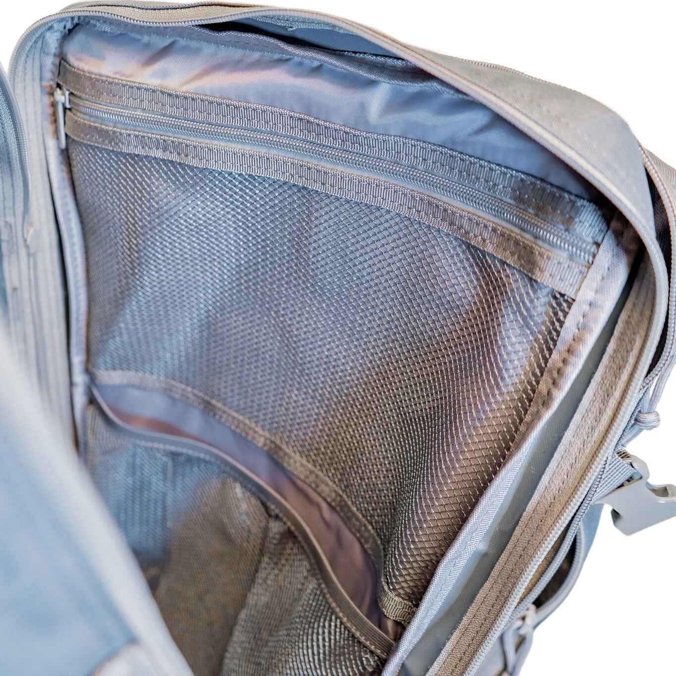 MUCITUP Rhino MUCPAC Tactical Backpack 500D Nylon MOLLE EDC - Grey, Black, & MCBK