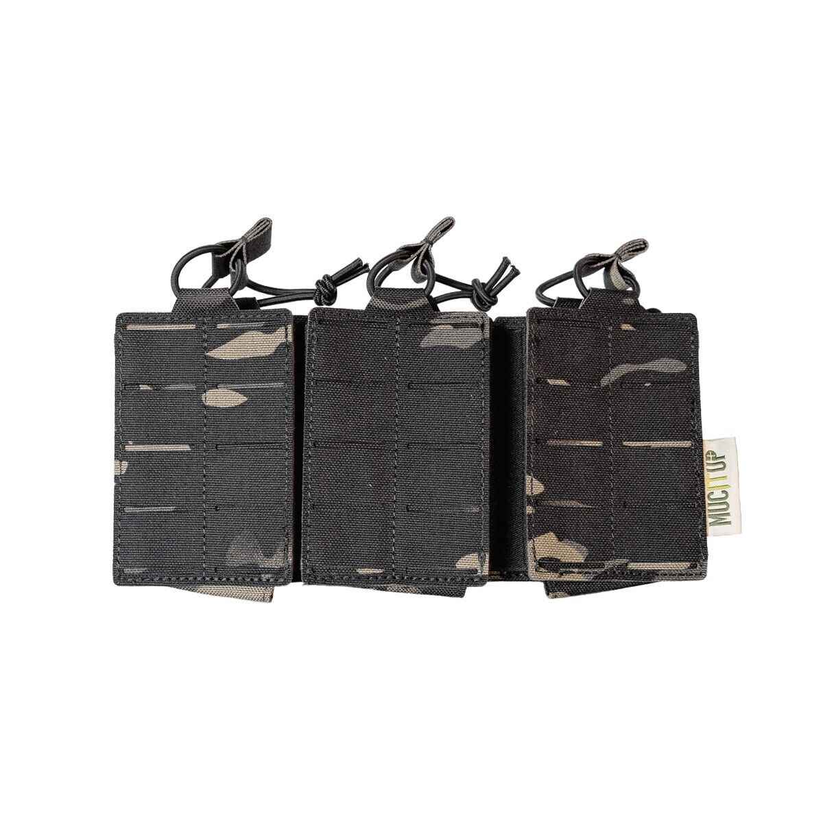MUCTAC MOLLE Triple Rifle Mag Pouch – Built for Battle, Ready for Action