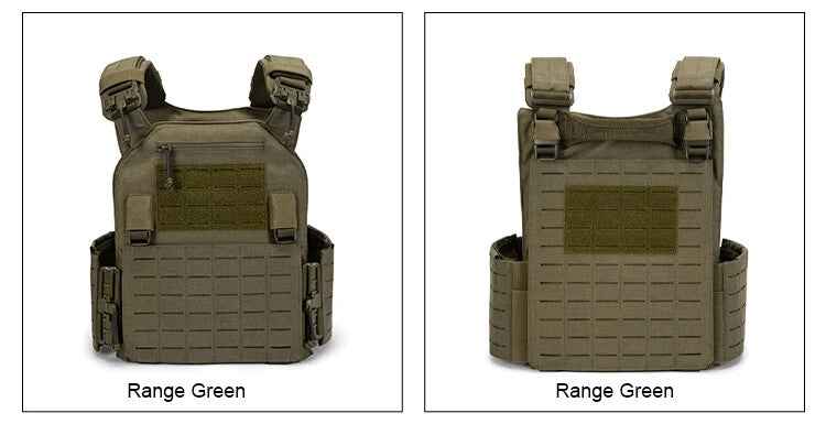 MUCITUP MUCTAC Tactical Plate Carrier Vest 1000D MOLLE Quick Release Multicam