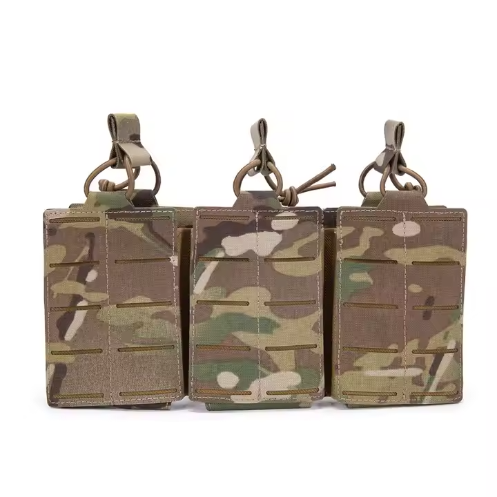MUCTAC MOLLE Triple Rifle Mag Pouch – Built for Battle, Ready for Action