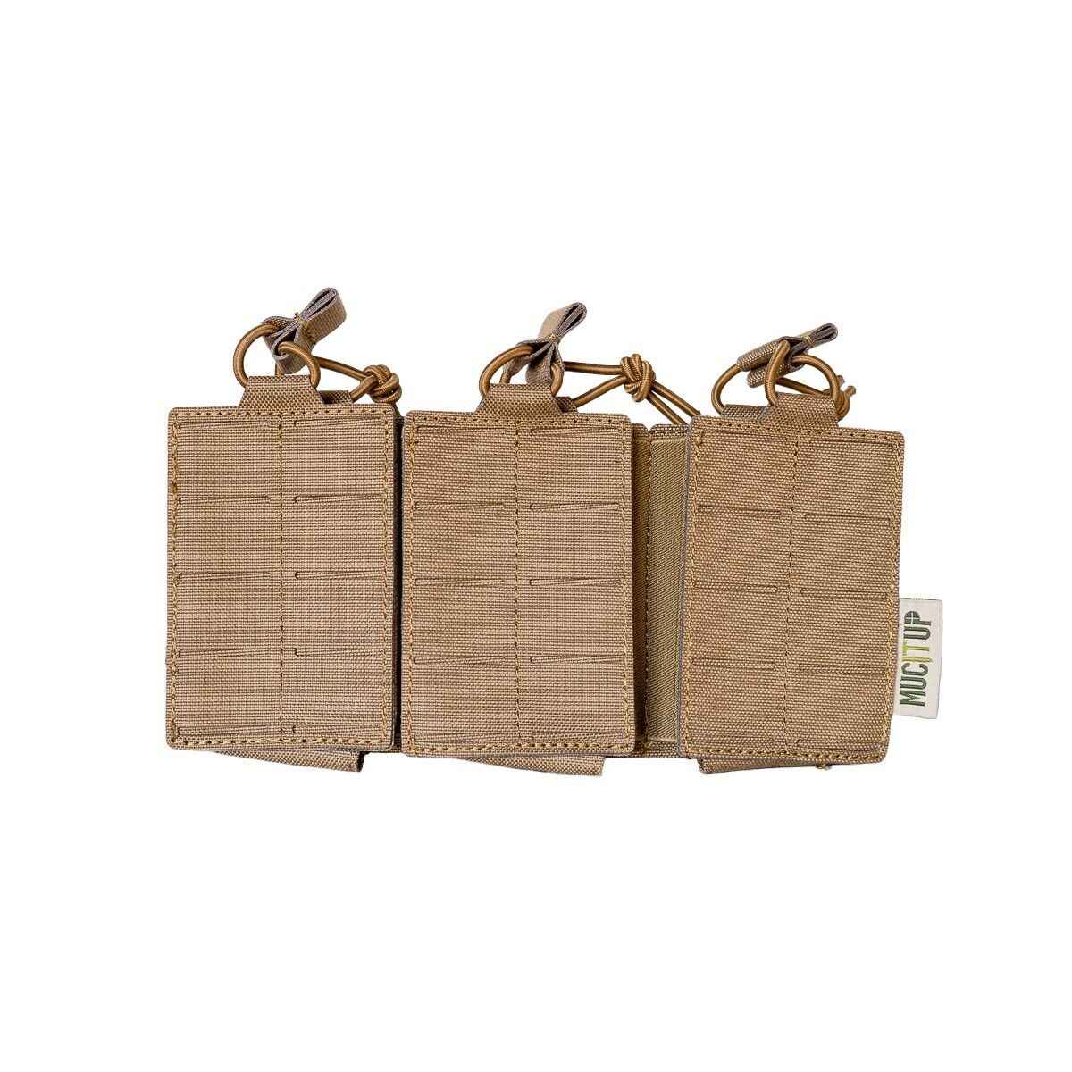 MUCTAC MOLLE Triple Rifle Mag Pouch – Built for Battle, Ready for Action
