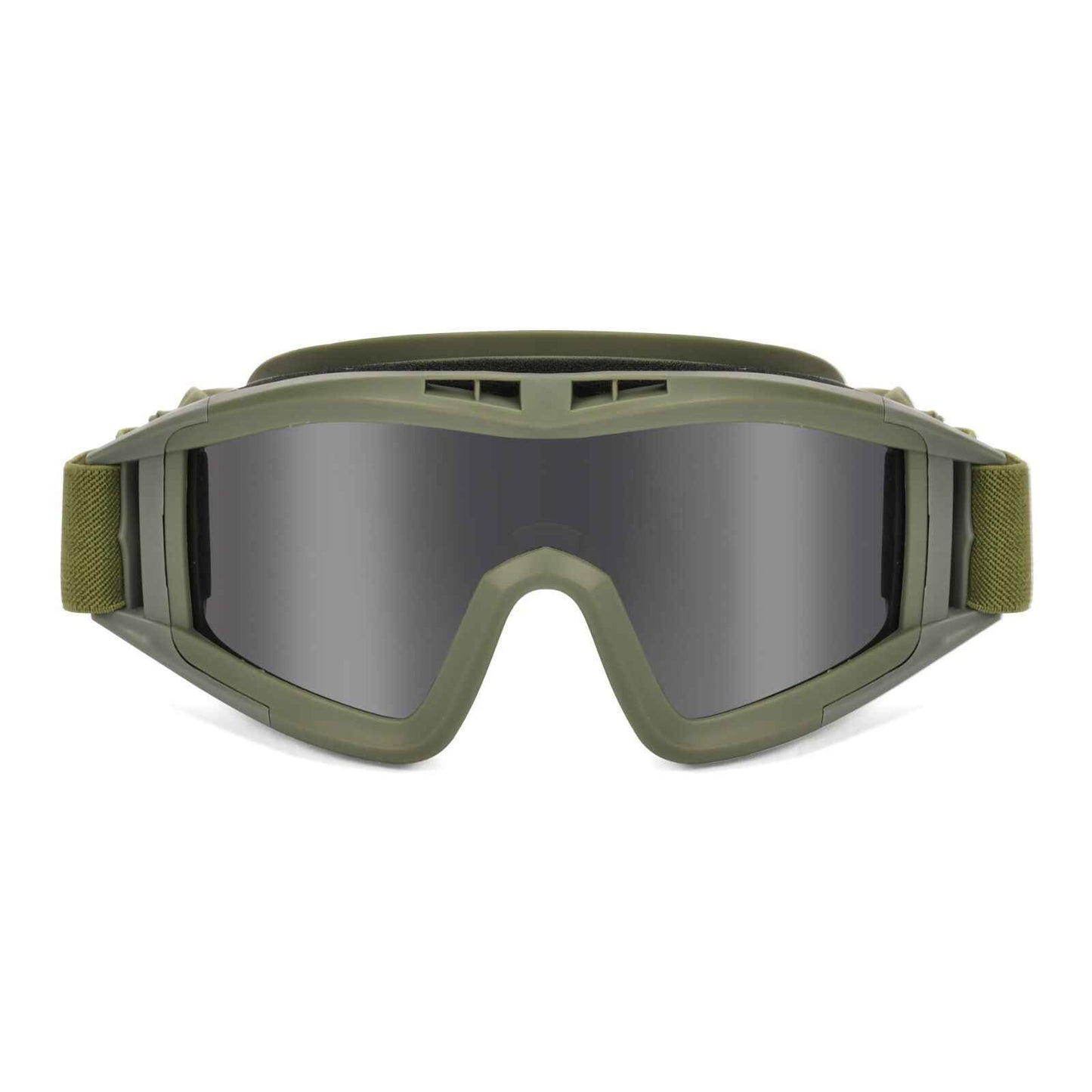 3.2MM Tactical Goggles Anti-Fog Ballistic Glasses 3 Lens Kit – Black Tan OD