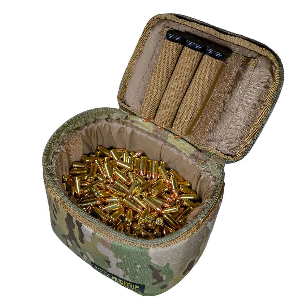 MUCITUP MUCTAC Ammo Dump Bag 1000D Nylon Multiuse Case with Mag & Gear Storage