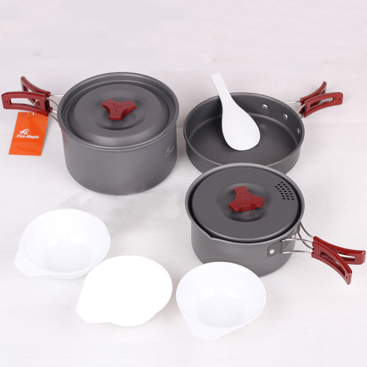 Picnic Cookware Set - Camping Pot Set for Outdoor Adventures - Raven Supply Company