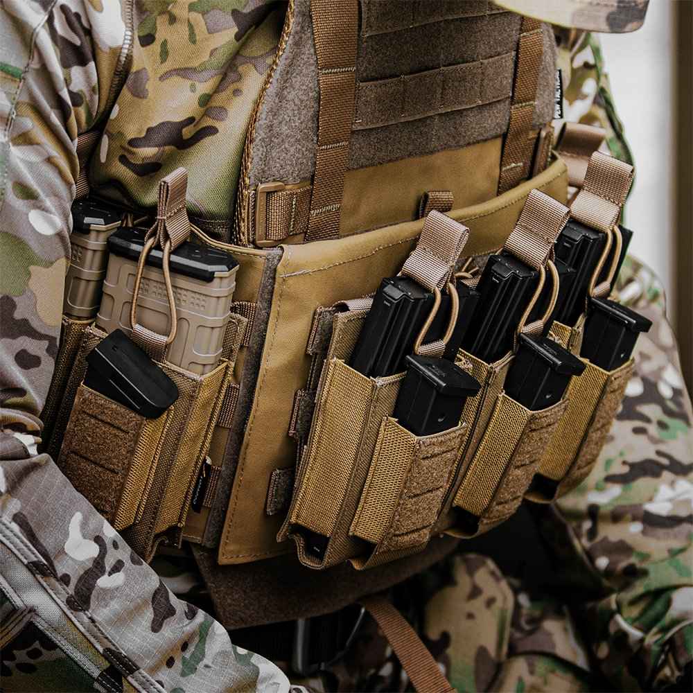 Molle Mag Pouch for 5.56mm & 9mm - Open-Top Magazine Holder - Raven Supply Company
