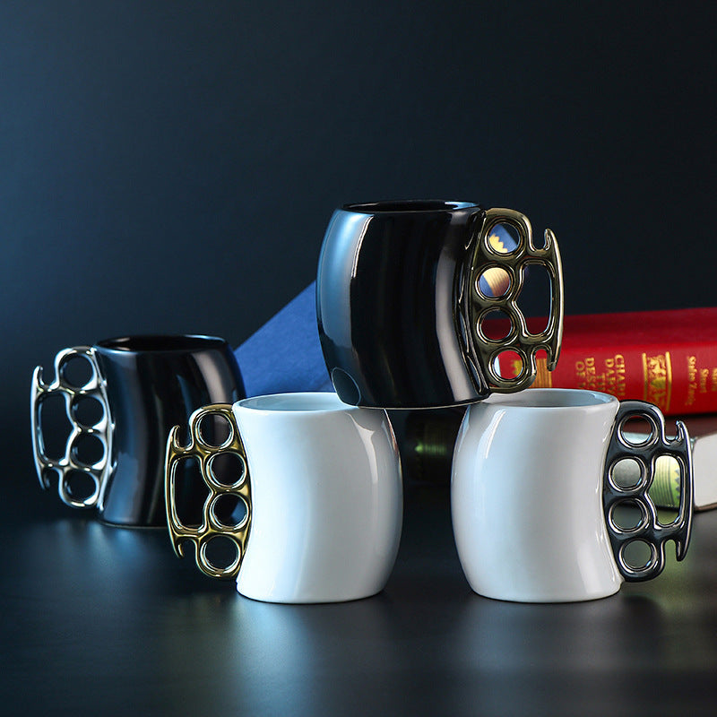 Brass Knuckle Coffee Mugs - Unique Personality for Your Daily Brew - Raven Supply Company