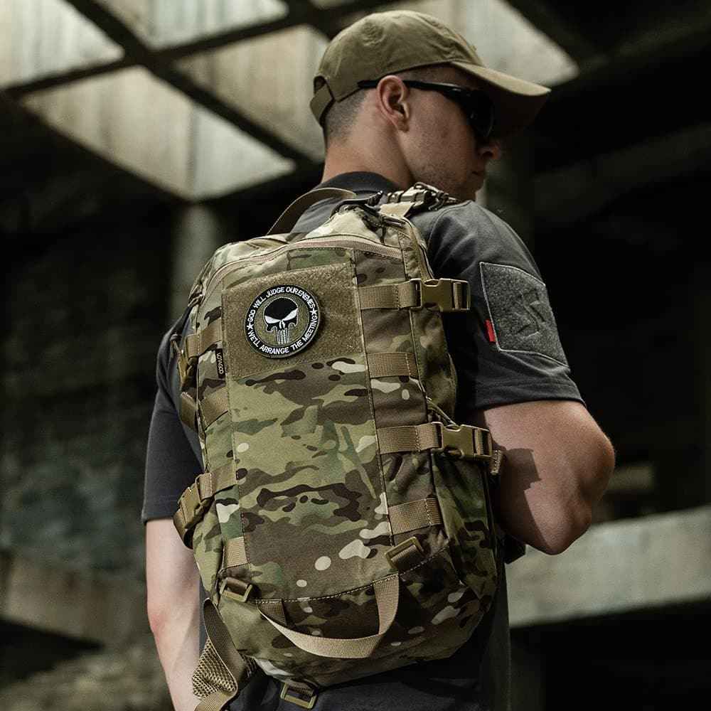Tactical Molle Rucksack Assault Pack for Outdoor Hiking and Military Use - Raven Supply Company