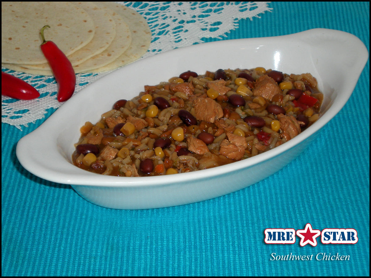 Case of 12 Single Complete MRE Meals – Standard Variety with Heaters