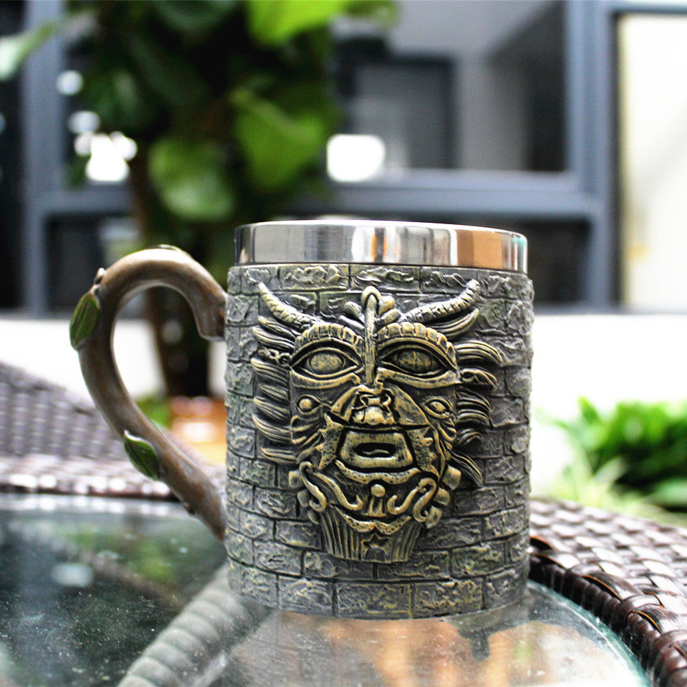 Stone Face Beer Mug Elder Coffee Mug – Coffee Blend Ideal for Every Beverage - Raven Supply Company