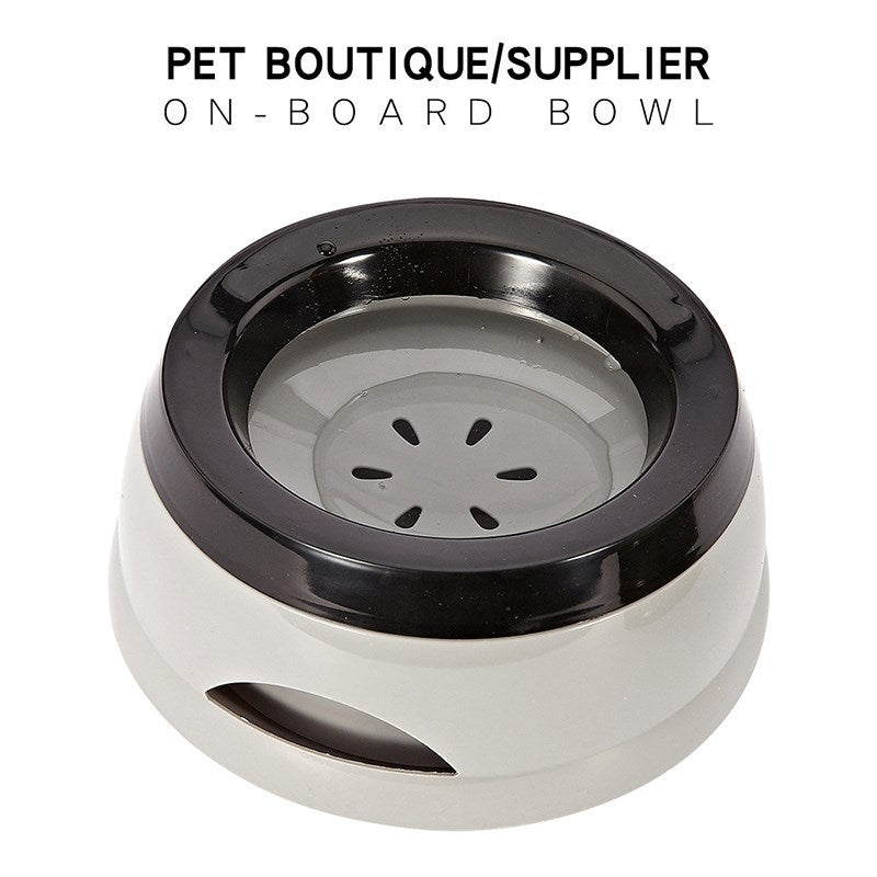 Pet Dog Bowls Floating Not Wetting Mouth Cat Bowl No Spill Drinking Water Feeder Plastic Portable Dog Bowl Dog Accessories - Raven Supply Company