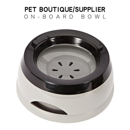 Pet Dog Bowls Floating Not Wetting Mouth Cat Bowl No Spill Drinking Water Feeder Plastic Portable Dog Bowl Dog Accessories - Raven Supply Company