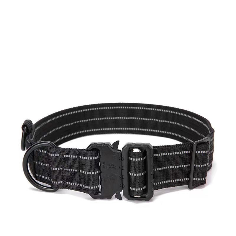 Pet Dog Collar Outdoor Tactical Golden Hair - Raven Supply Company