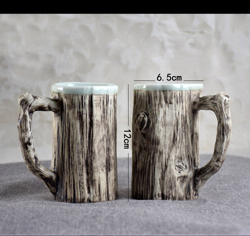 Hot Bark Mugs - Viking-Style Coffee Mug for Modern Warriors - Raven Supply Company