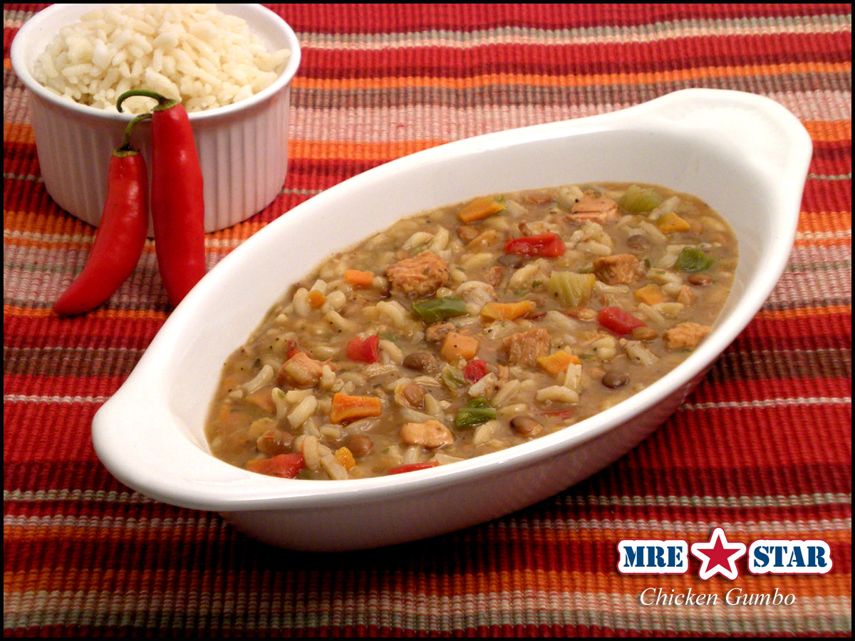 Case of 12 Single Complete MRE Meals – Standard Variety with Heaters